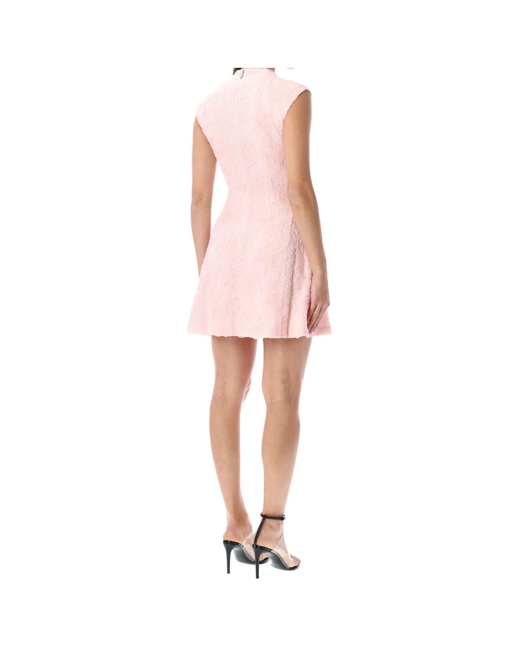 ROTATE BIRGER CHRISTENSEN Pink Floral Pattern Dress