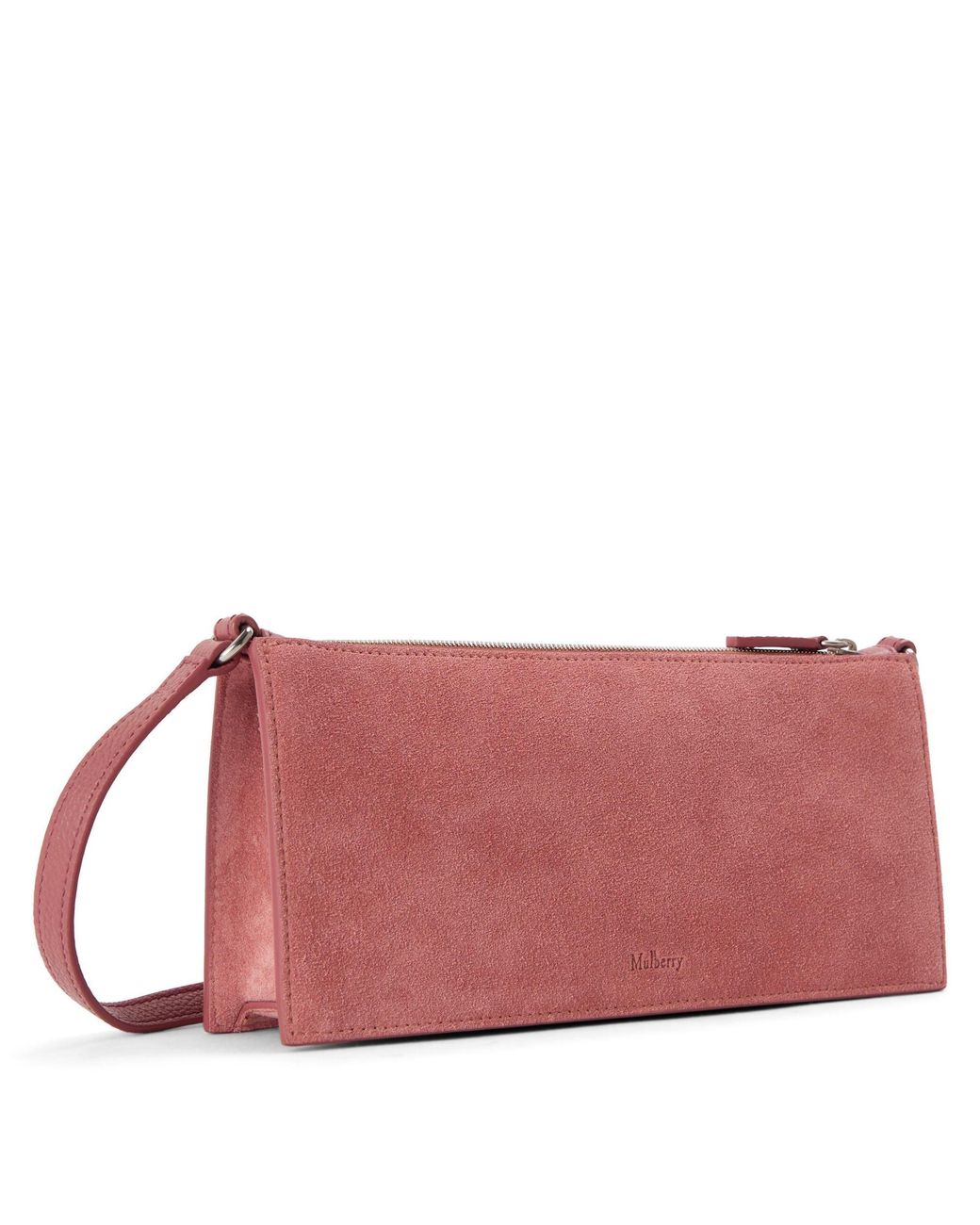 Mulberry Red Fleece-Lined Underarm Bag