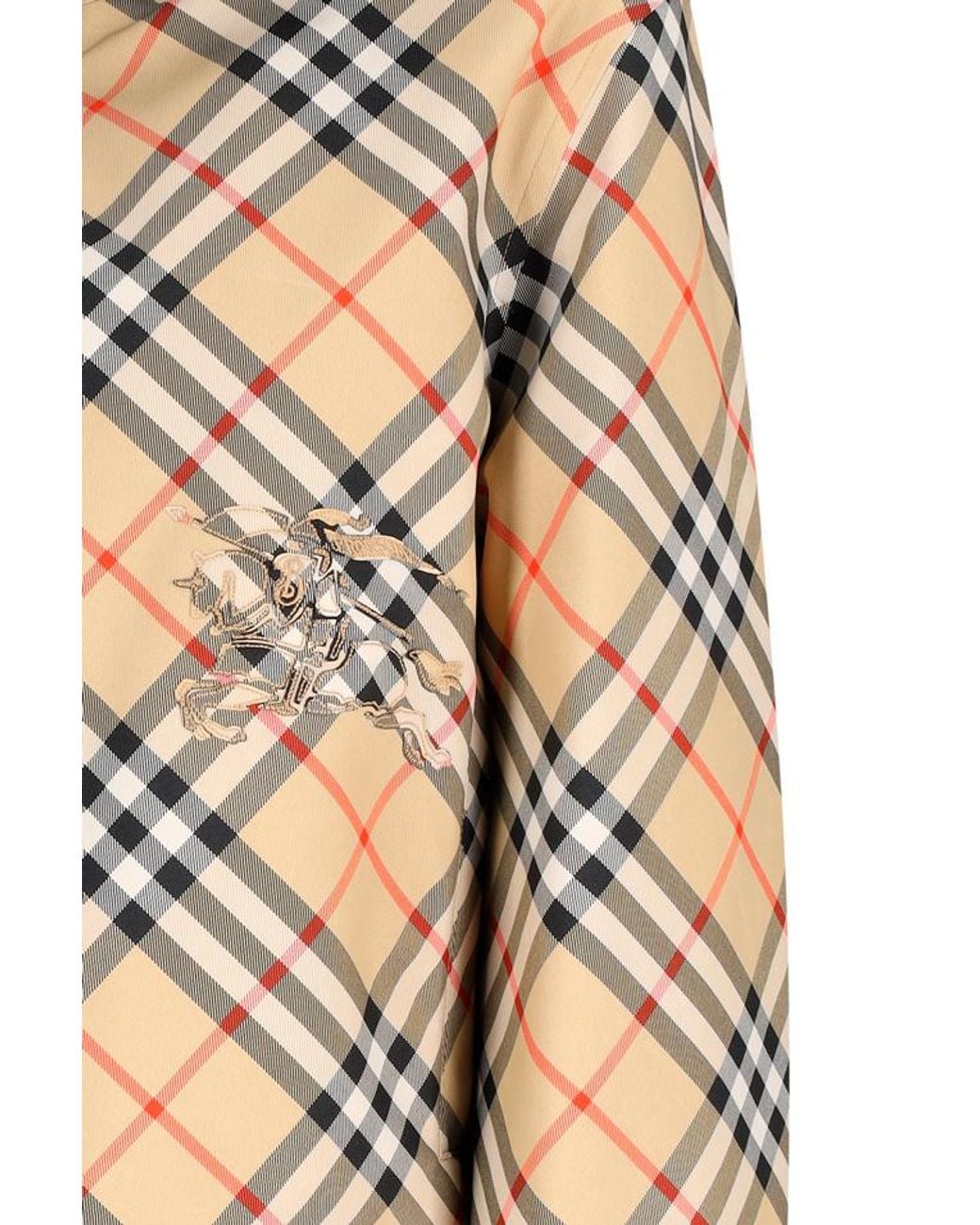 Burberry Multicolor Vintage Checked Reversible Hooded Jacket