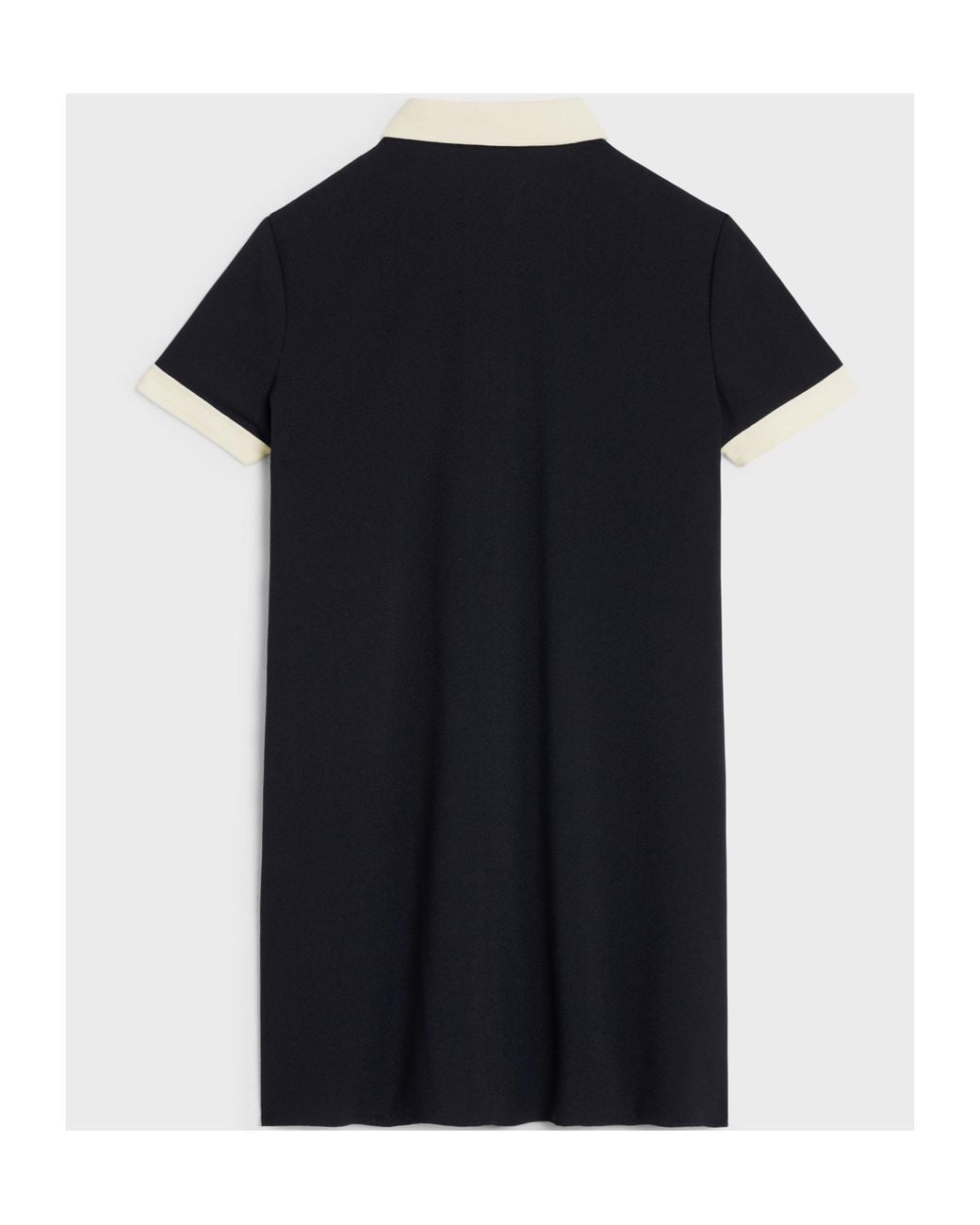 Céline Black Mini Polo Dress