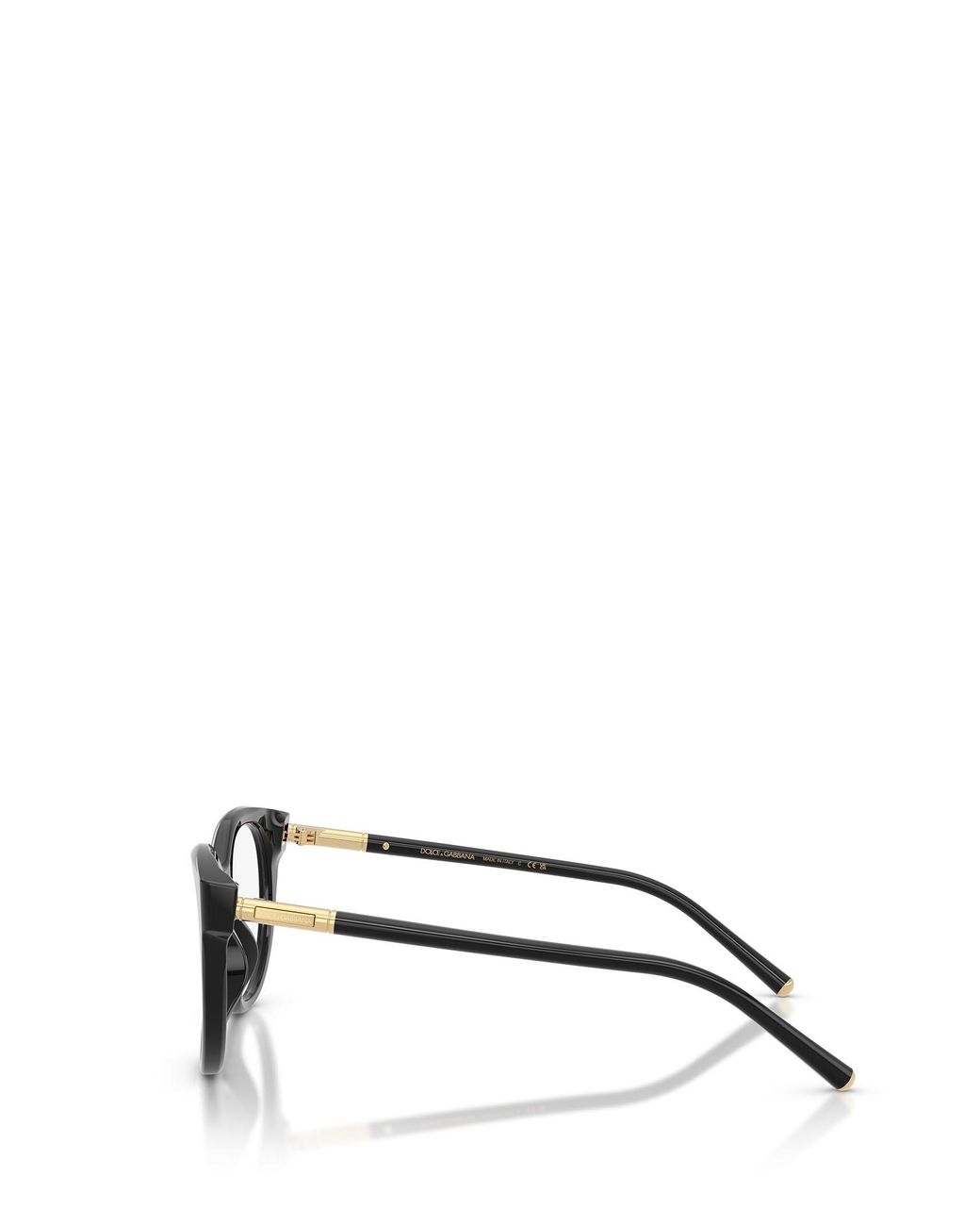Dolce & Gabbana White Eyewear Oval Frame Glasses