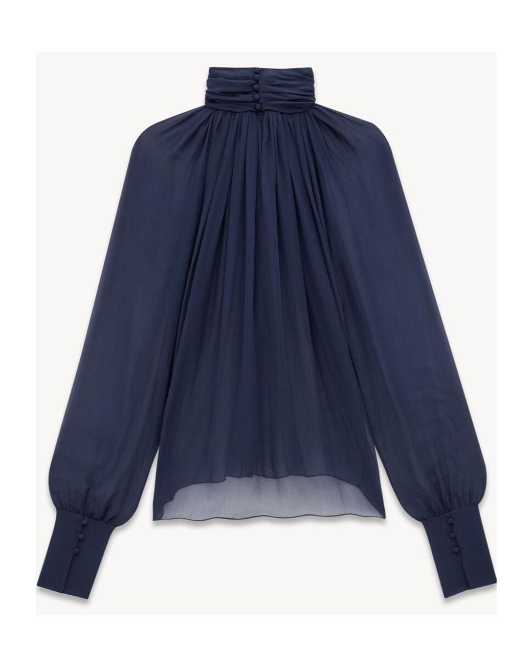 Saint Laurent Blue Shirts