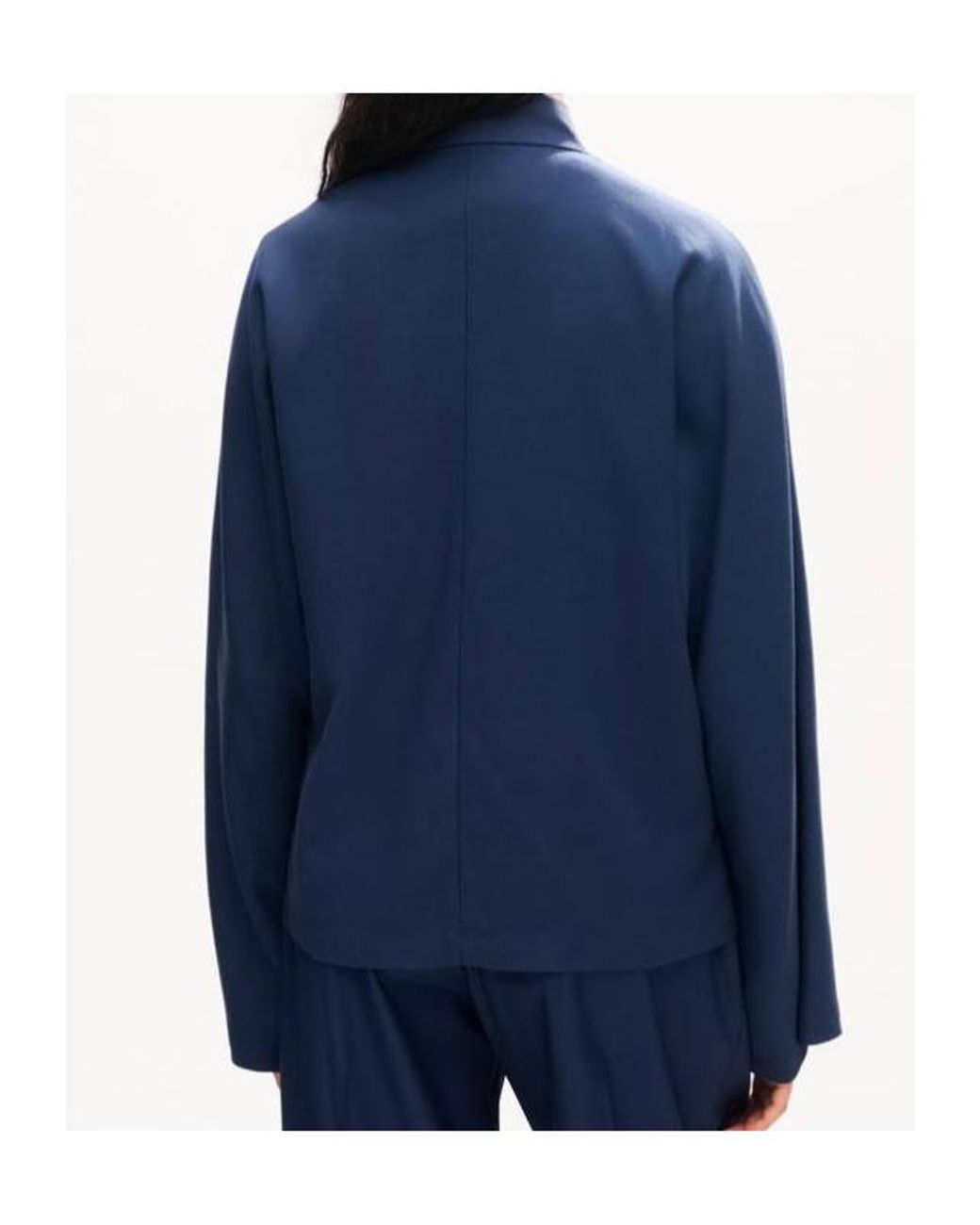 KENZO Blue Wrap Kimono Jacket