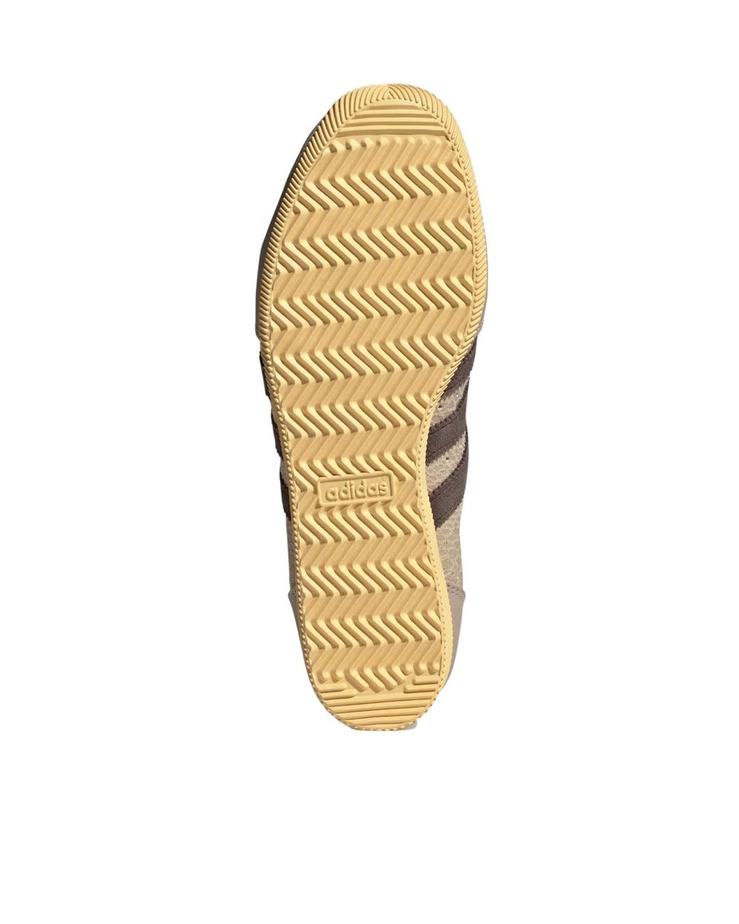 Adidas Originals Brown Japan Decon 3-Stripes Lace-Up Sneakers for men