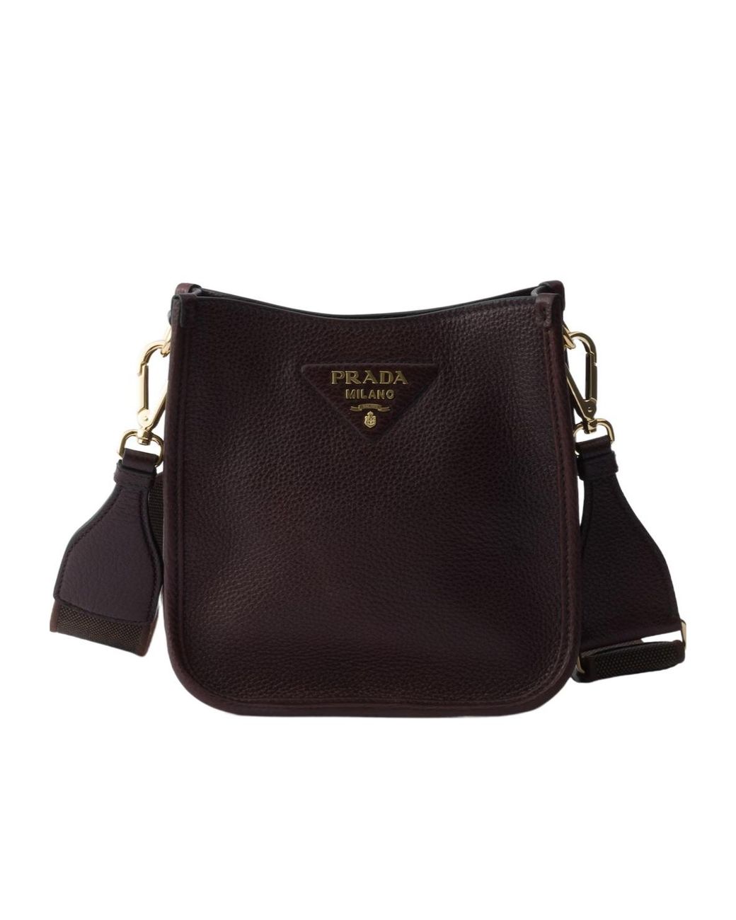 Prada Black Mini Leather Shoulder Bag