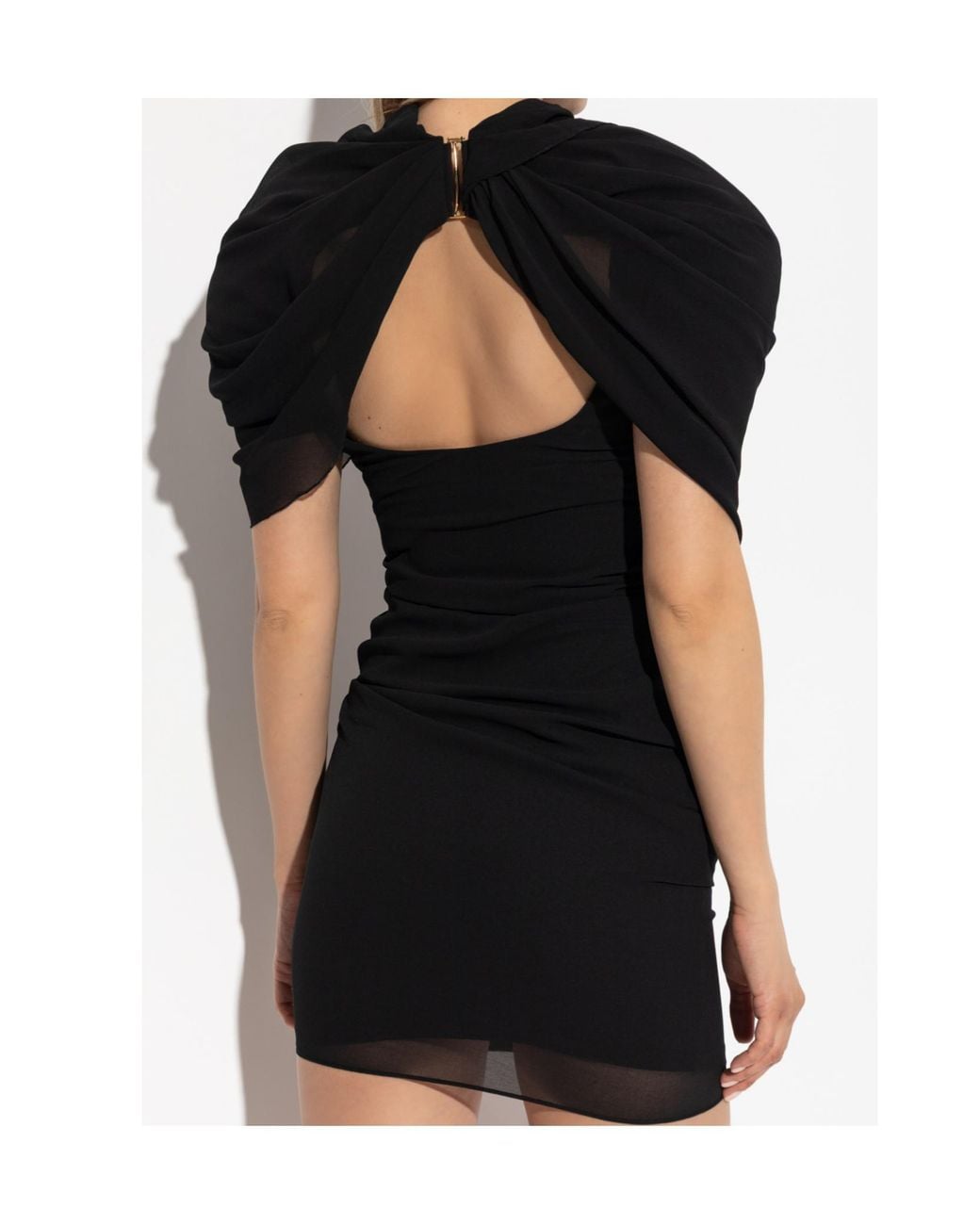 Jacquemus Black The Castagna Mini Dress