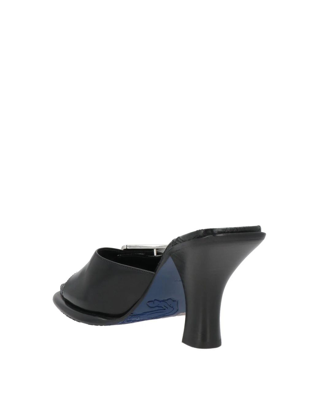 Burberry Black Slide Sandals