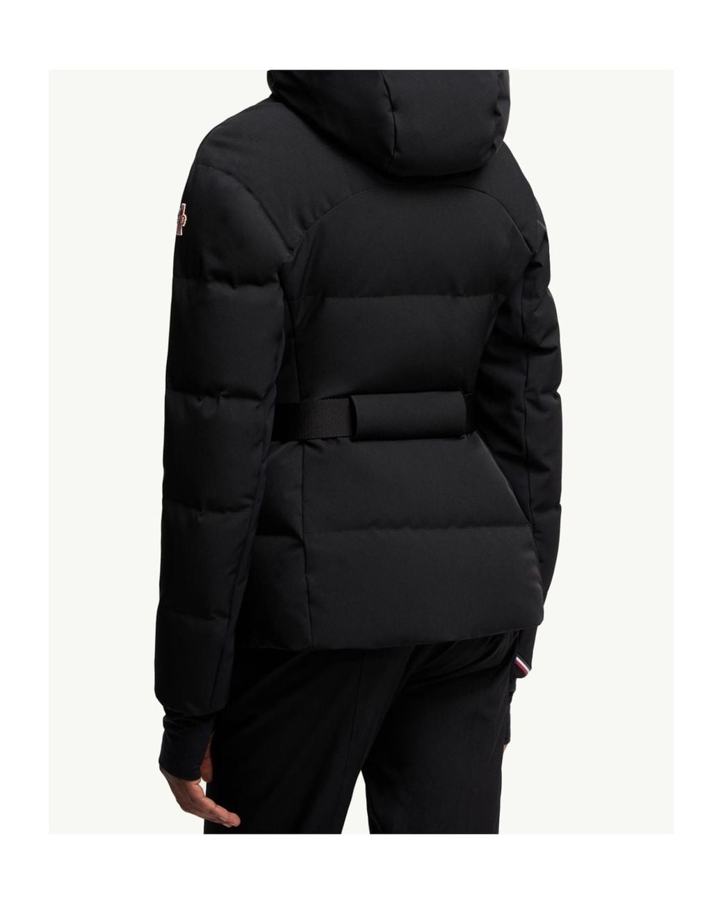 Moncler Black Grenoble Guyane Hooded Down Jacket