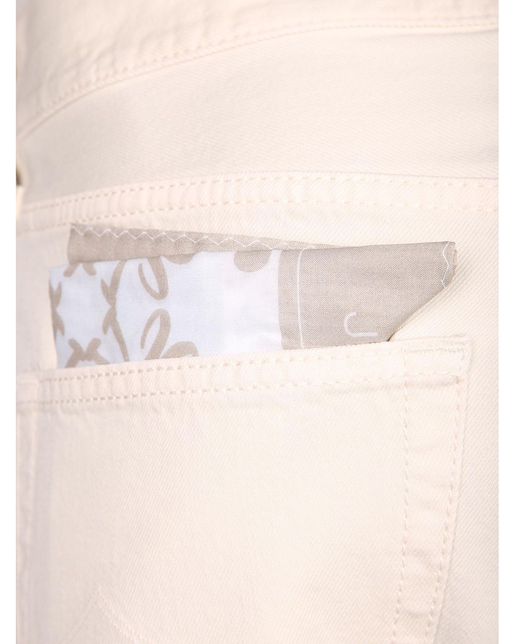 Jacob Cohen White Straight-Leg Jeans for men