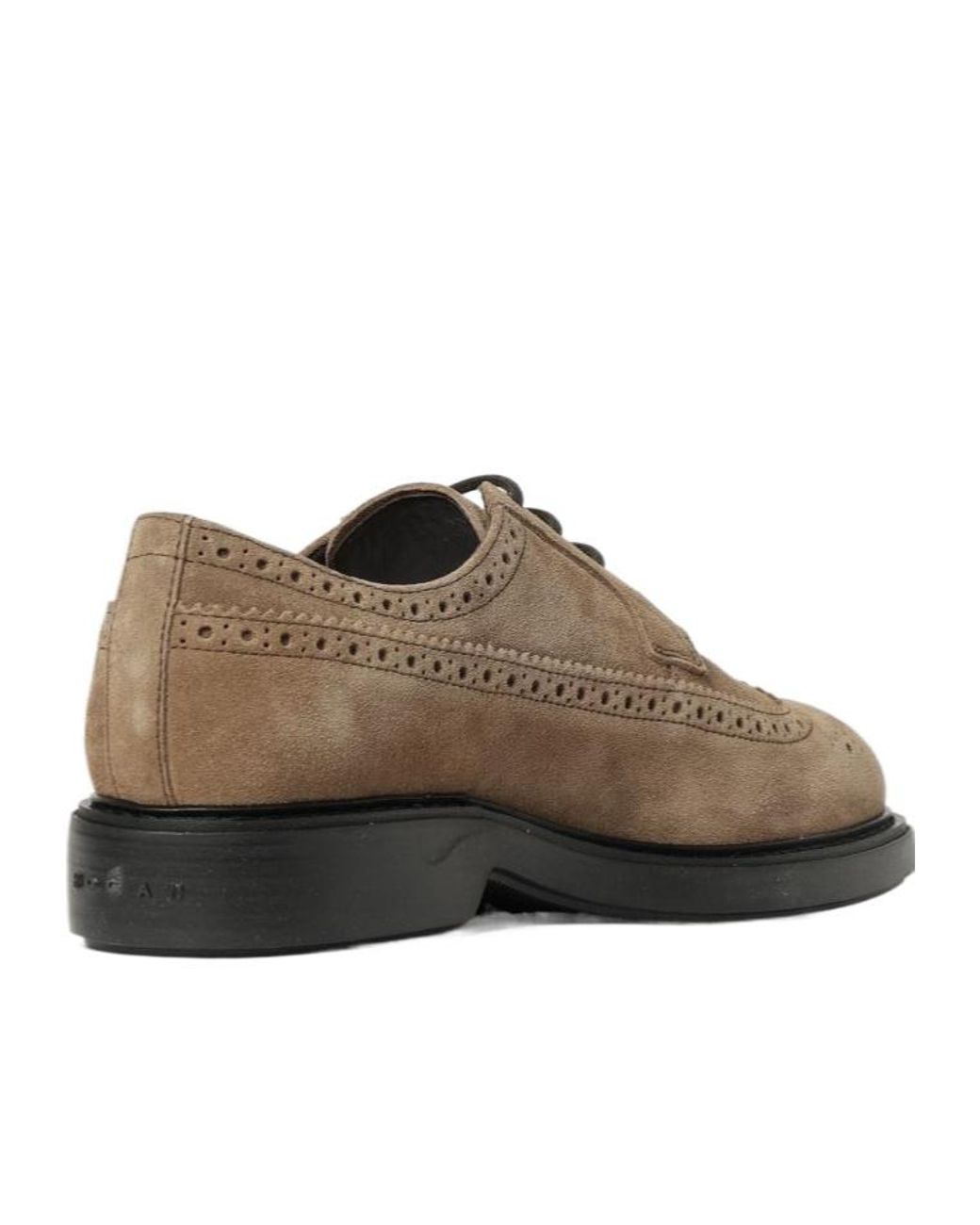 Hogan Brown Lace-Up Brogues for men
