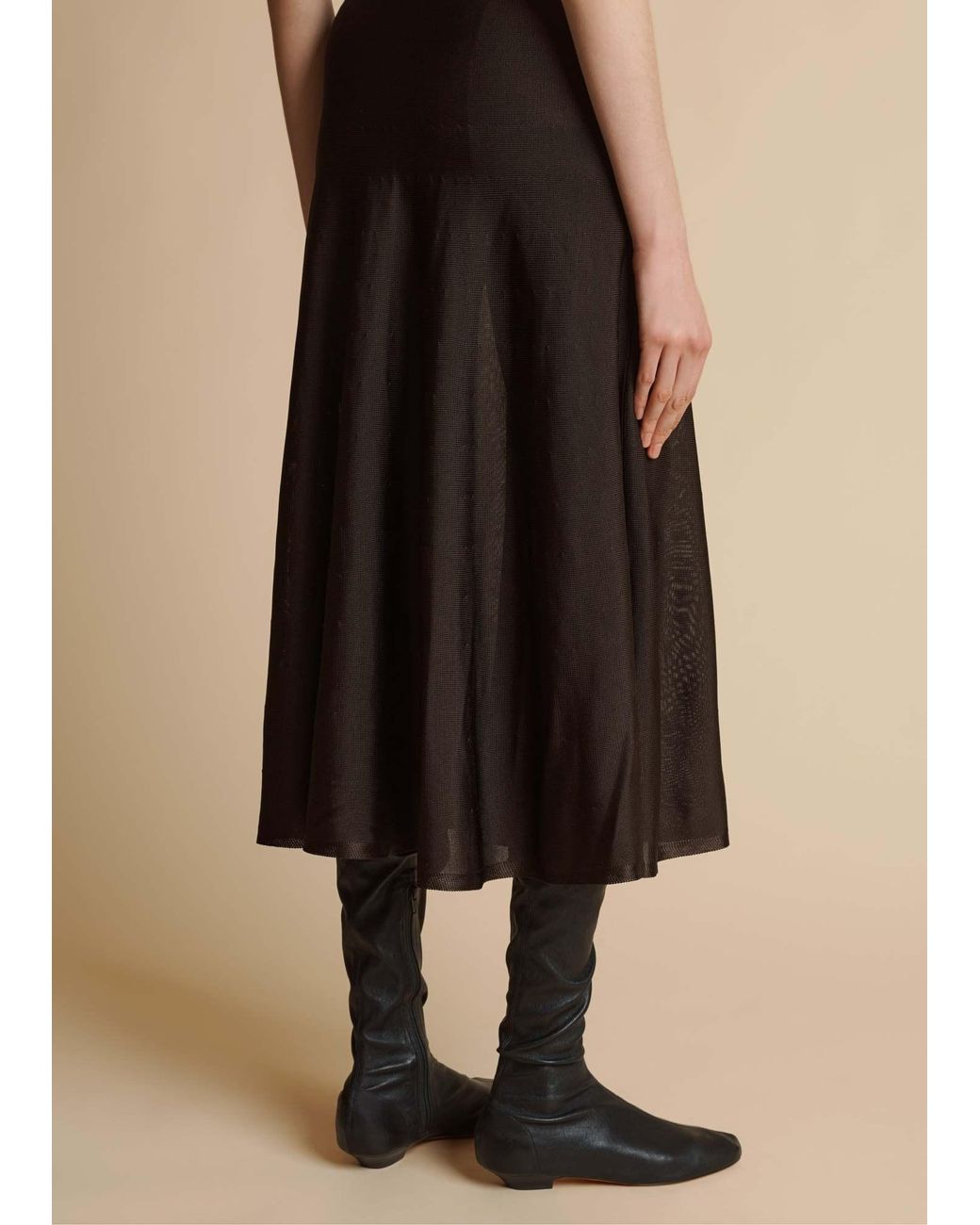 Khaite Black Hencil Dress