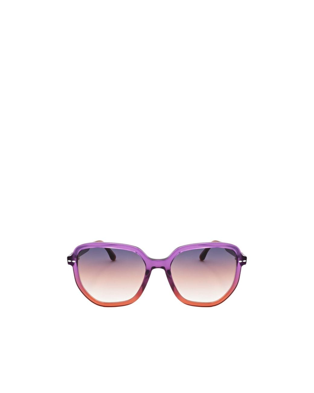Isabel Marant Pink Geometric Frame Sunglasses