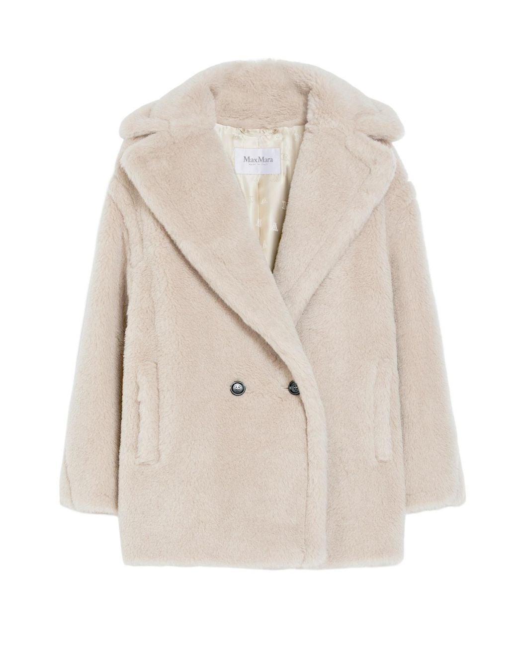 Max Mara Natural Olga Double-Breasted Coat