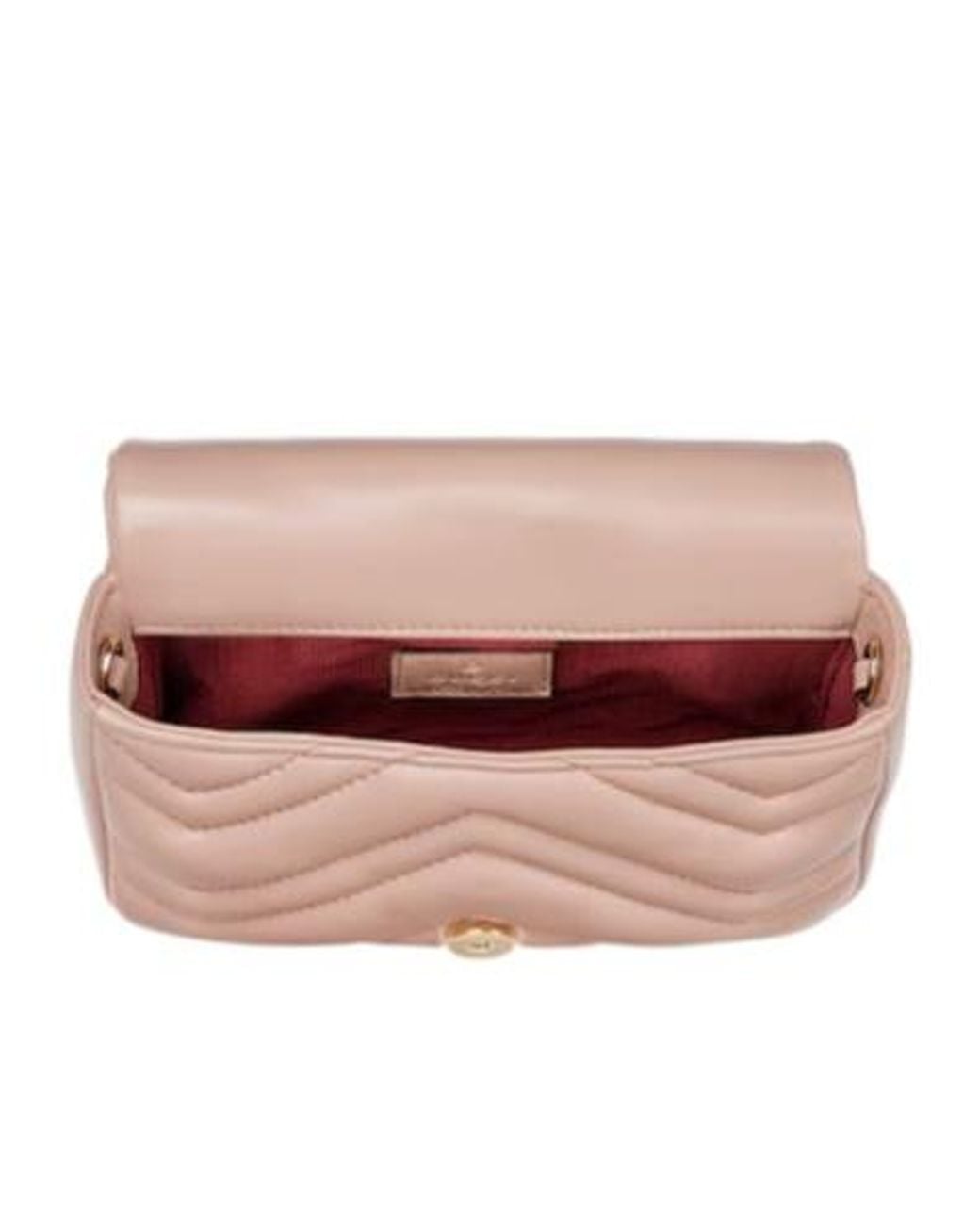 Gucci Pink Gg Marmont Mini Shoulder Bag