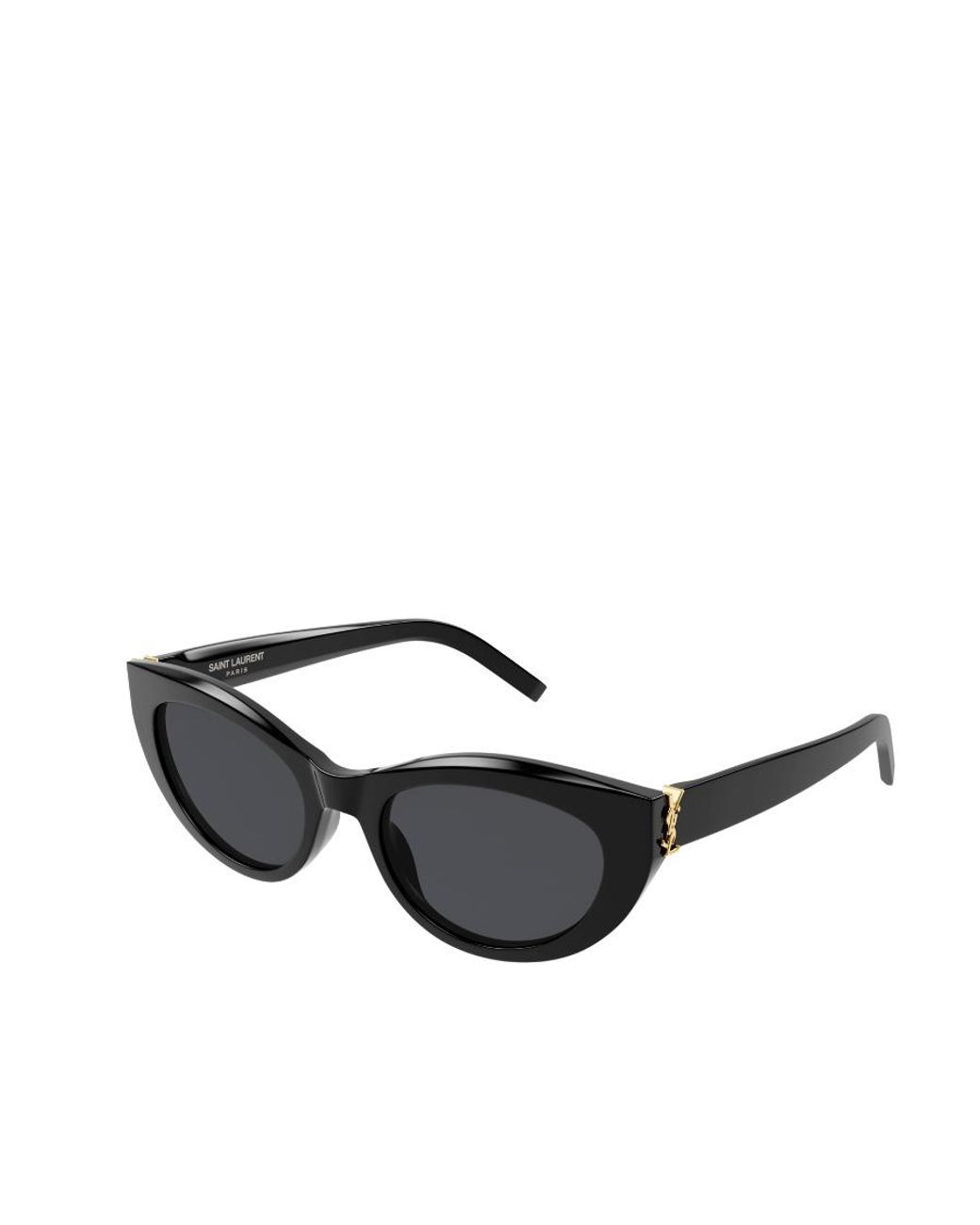 Saint Laurent White Eyewear Sl M115 Cat-Eye Sunglasses