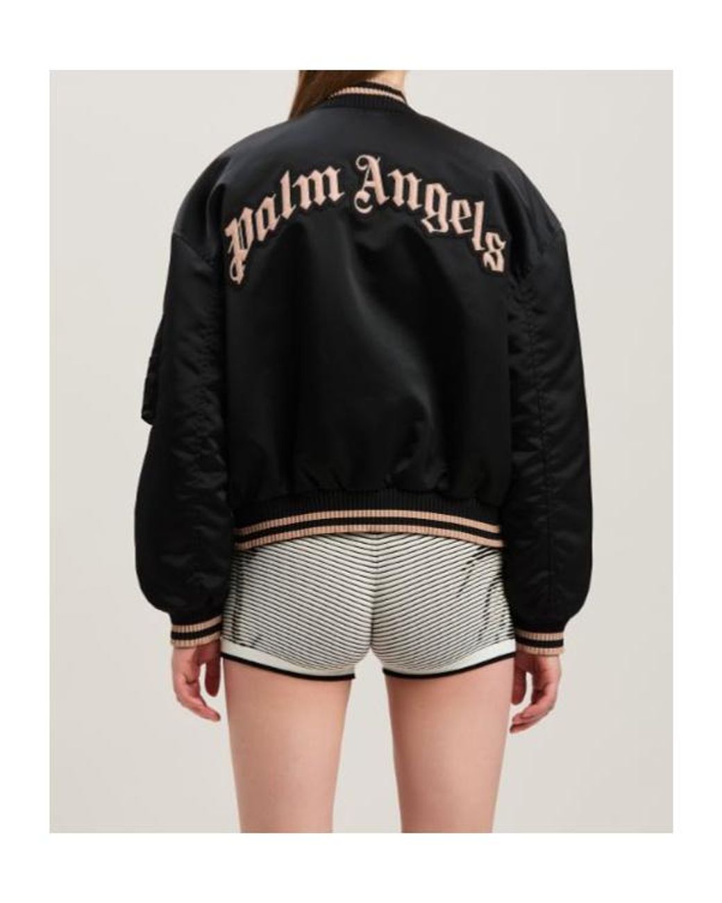 Palm Angels Black Jackets