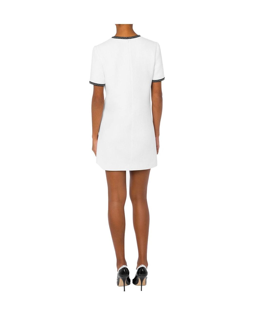 Moschino White Short Dresses