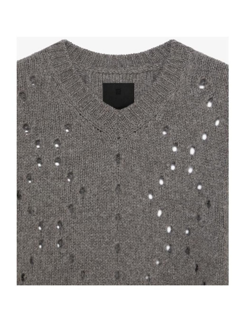 Givenchy Gray Sweater for men