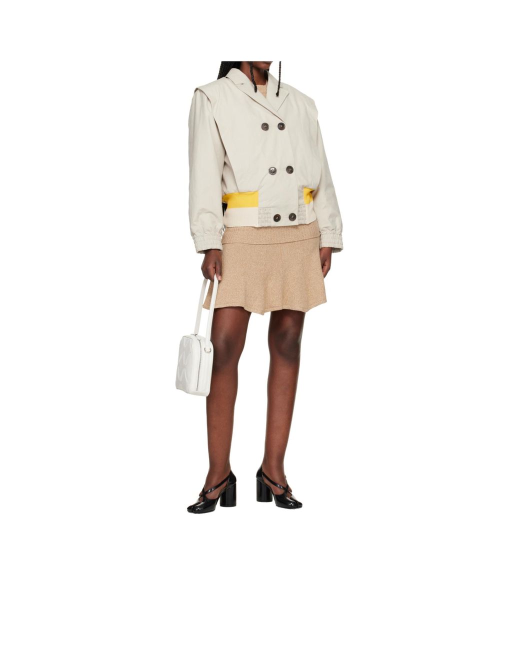 STEFAN COOKE White Bowling Handbag