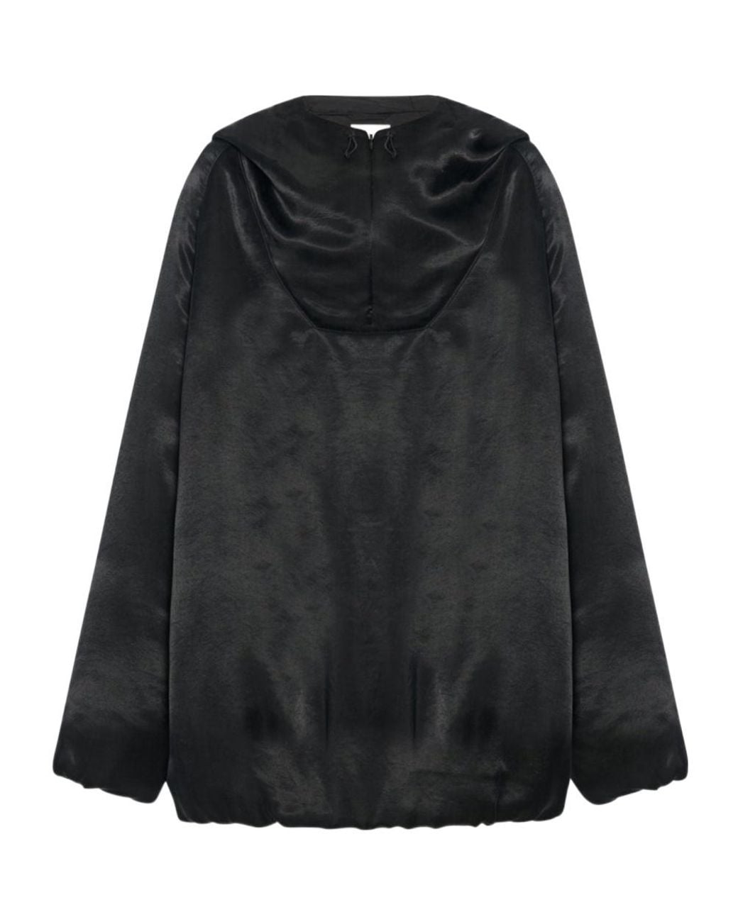 The Row Black Garel Cupro Jacket