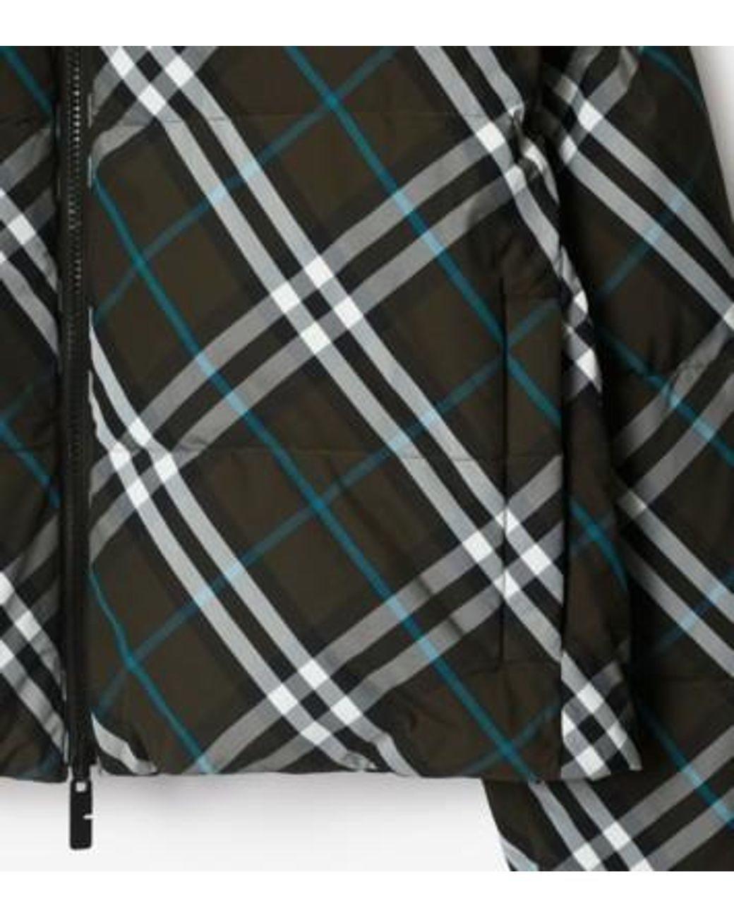 Burberry Multicolor Reversible Checked Puffer Jacket