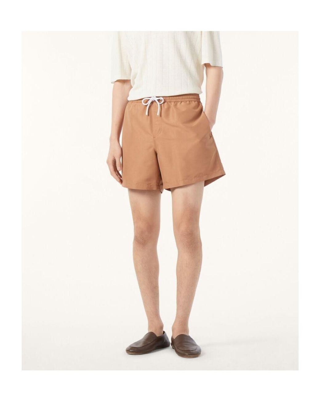 Loro Piana Natural Bay Swim Shorts for men