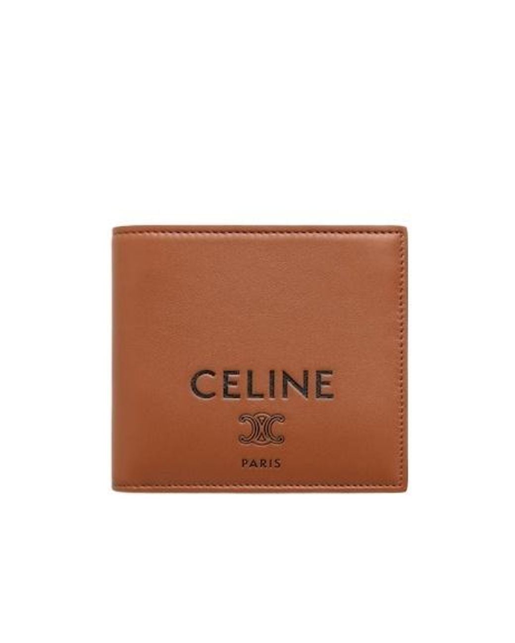 Céline Brown Bi-Fold Wallet for men