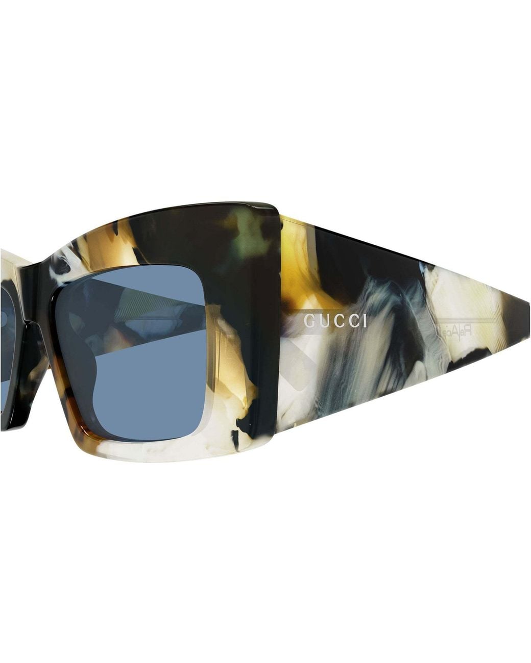 Gucci Blue Cat-Eye Sunglasses