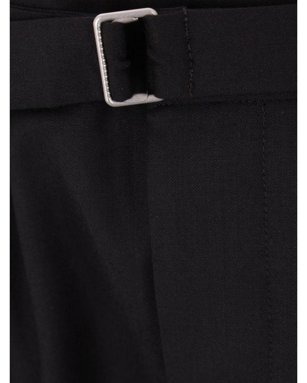 Ann Demeulemeester Black Linna High-Comfort Trousers