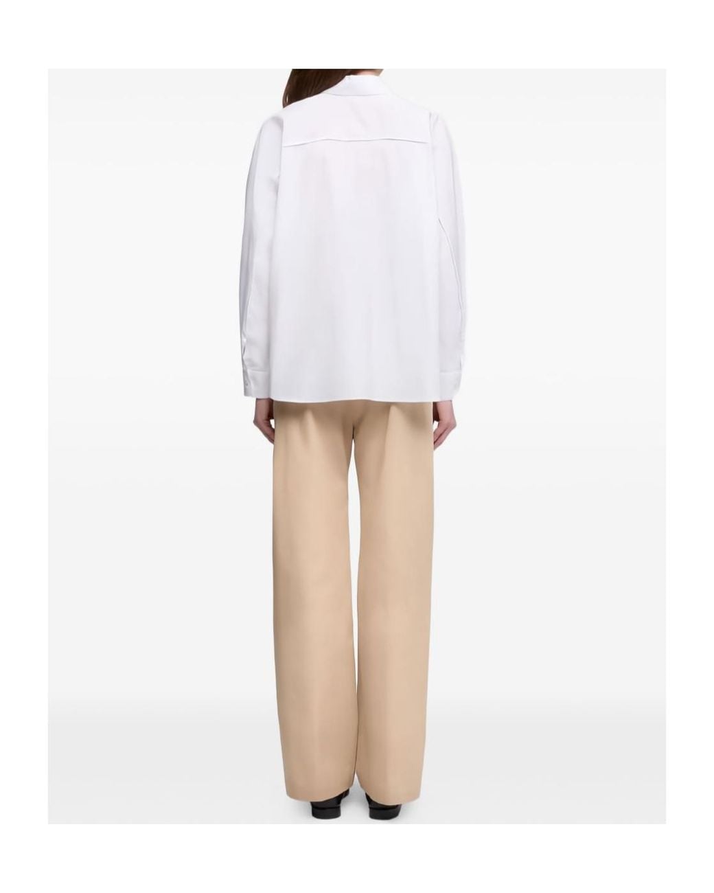 Aspesi White Classic Button-Up Shirt