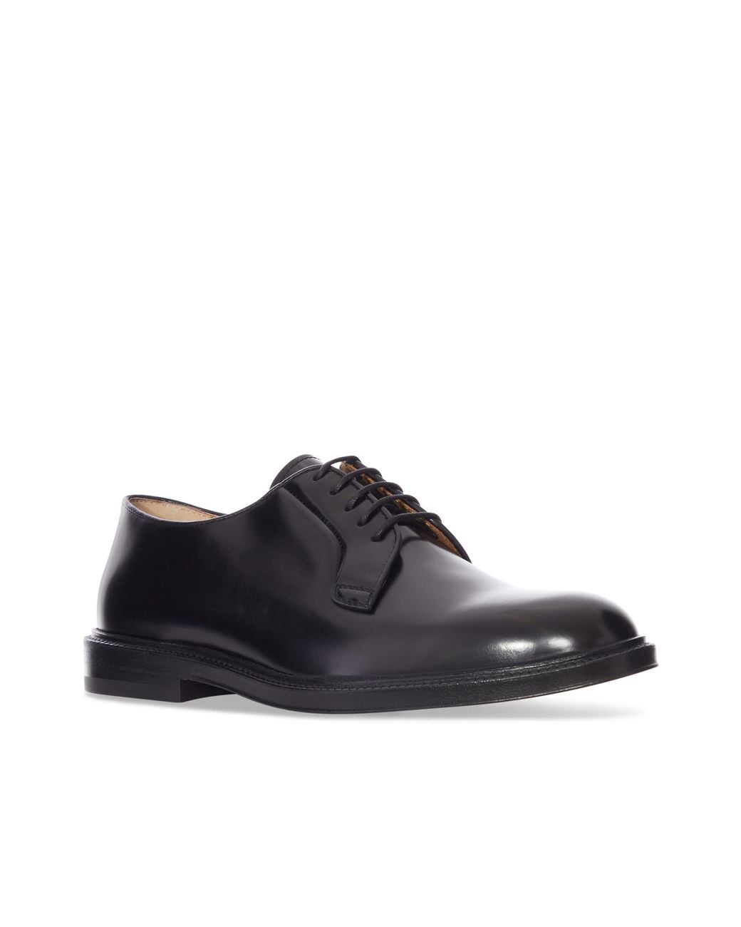 Henderson Black Round-Toe Dress Shoes for men
