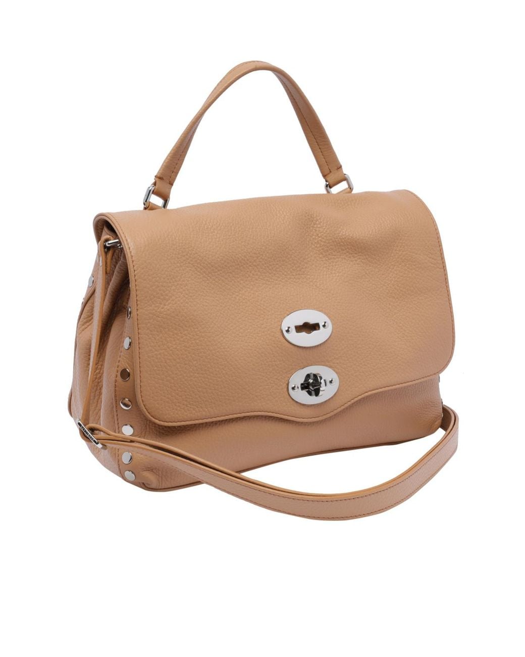 Zanellato Brown Postina Daily Small Shoulder Bag