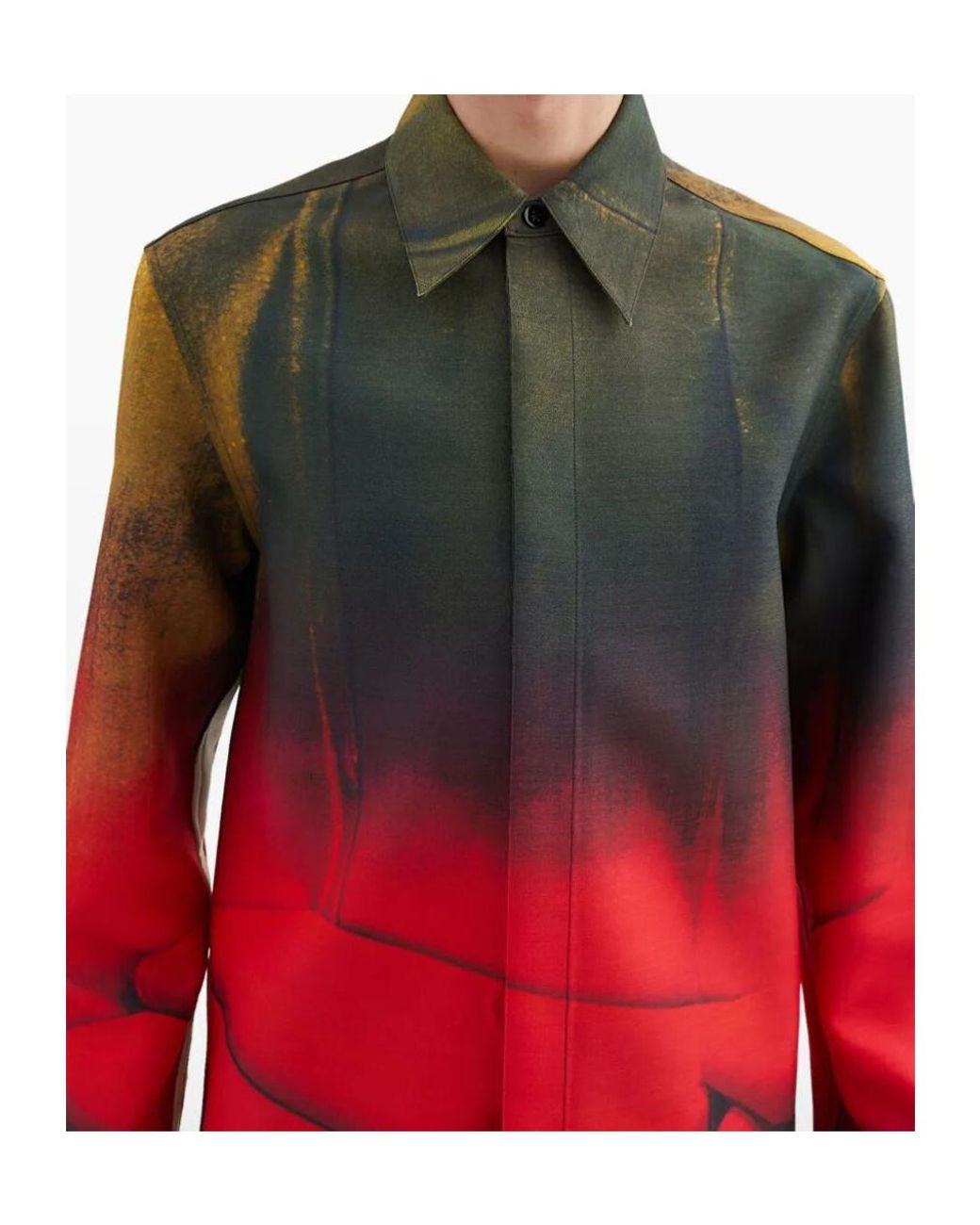 Jil Sander Red Casual Shirts for men