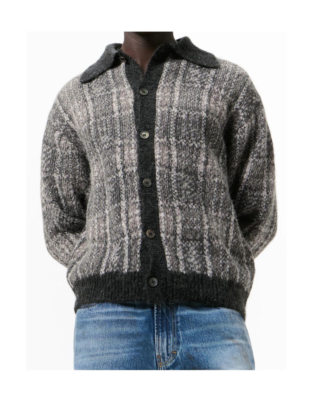Our Legacy Black Evening Polo Top for men