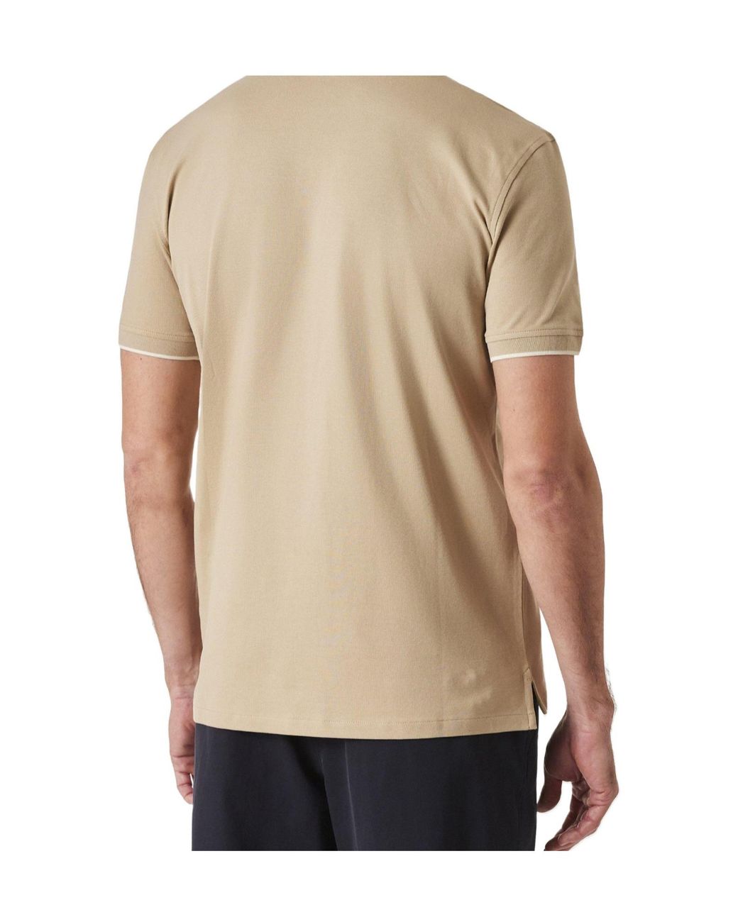 Paul Smith Natural Shortsleeve Polo Shirt for men