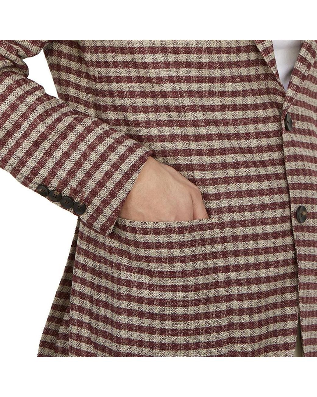 Lardini Brown Long Sleeved Suit Jacket for men