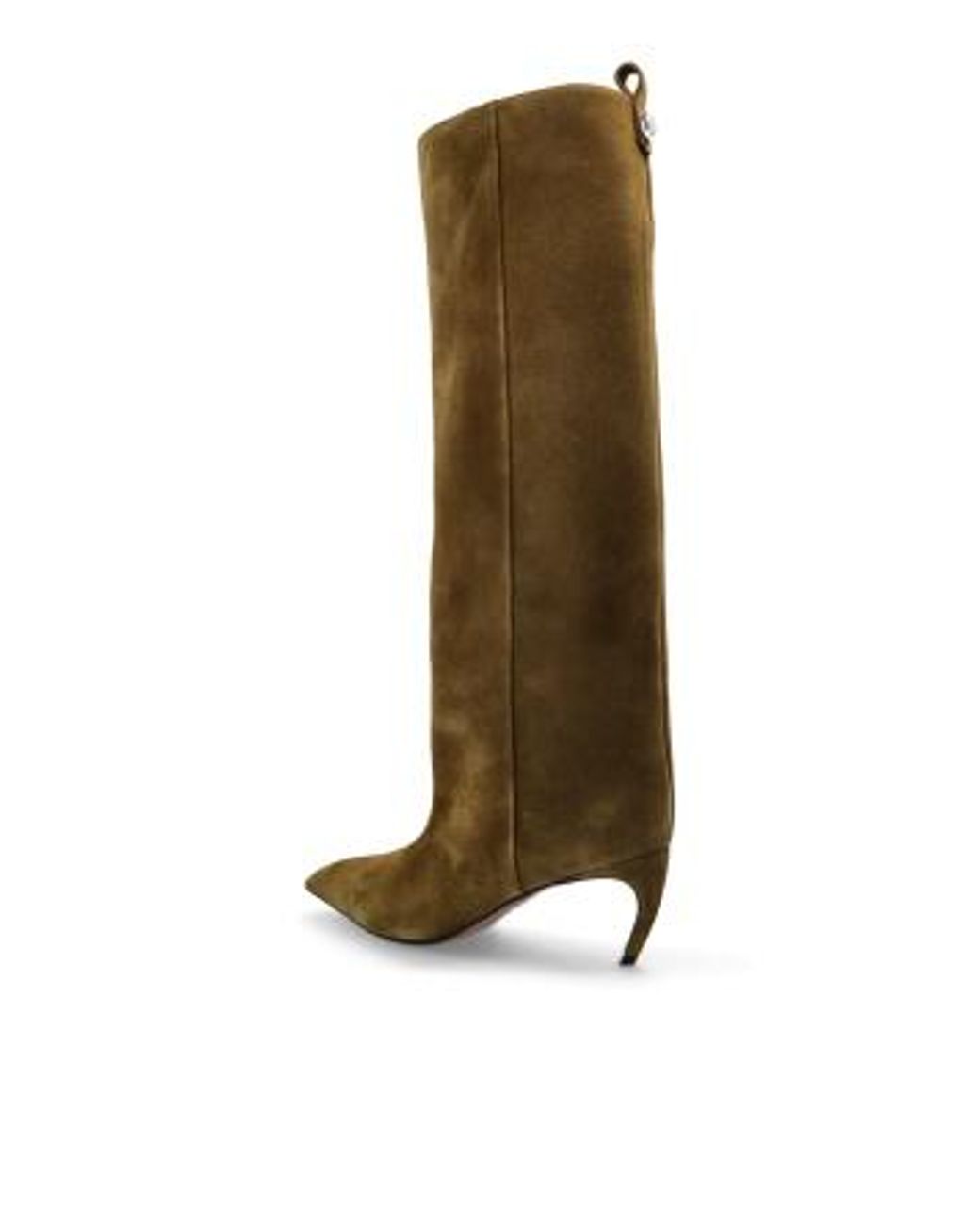 The Attico Brown The Lea Pointed Toe Boots