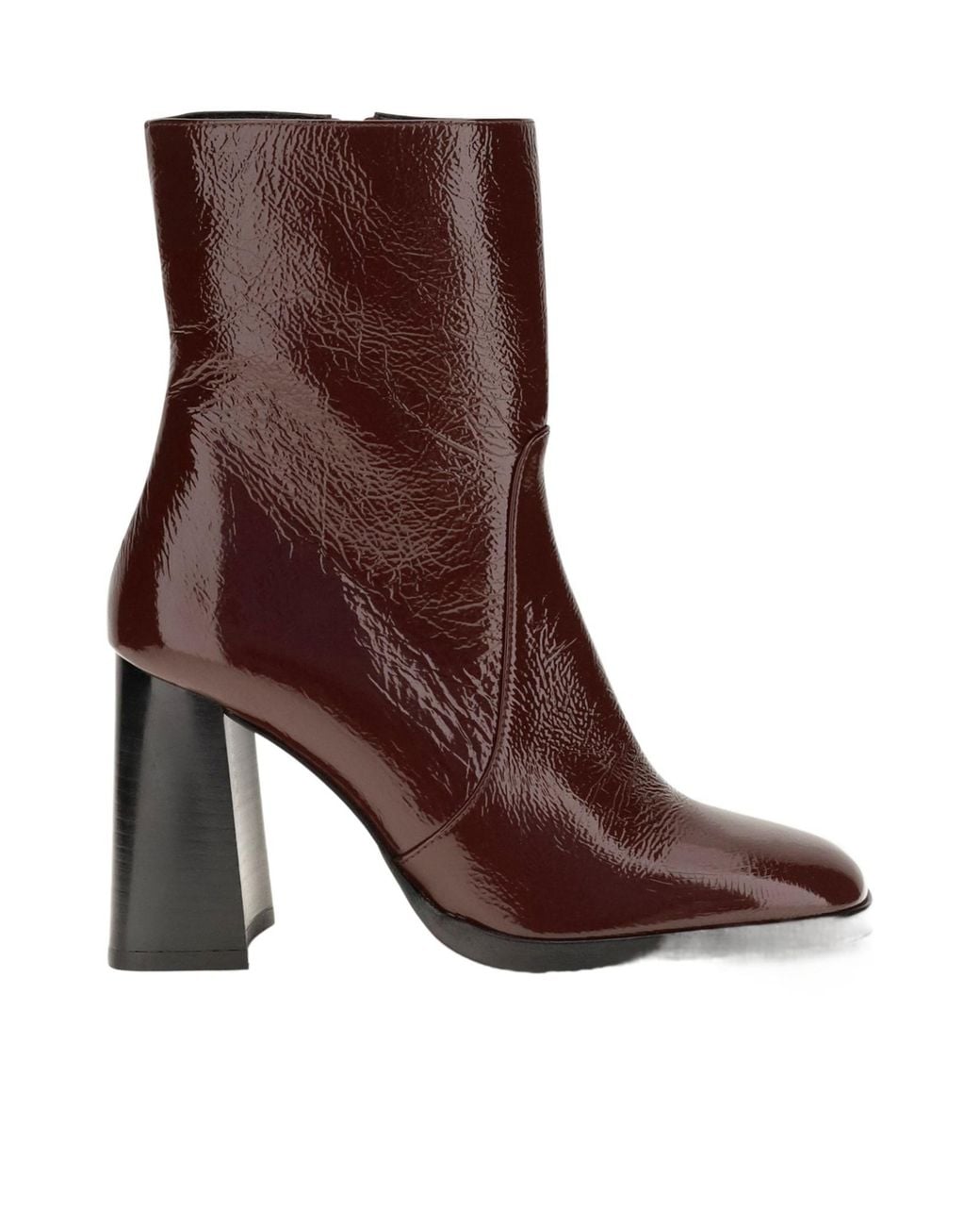 Stuart Weitzman Brown High-Heeled Ankle Boots