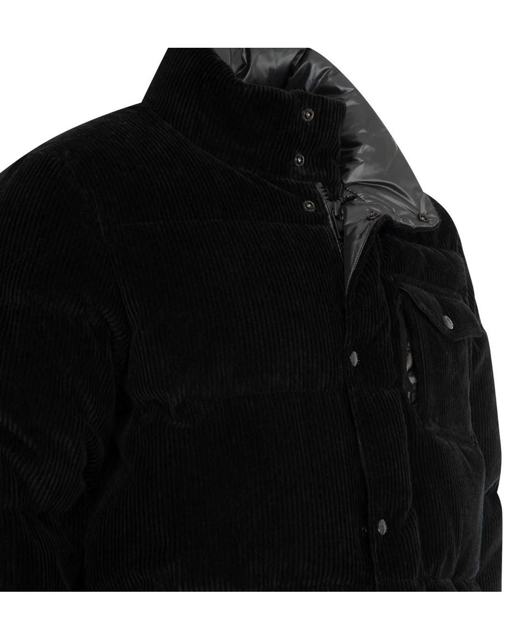 Moncler Blue Serrant Padded Jacket for men