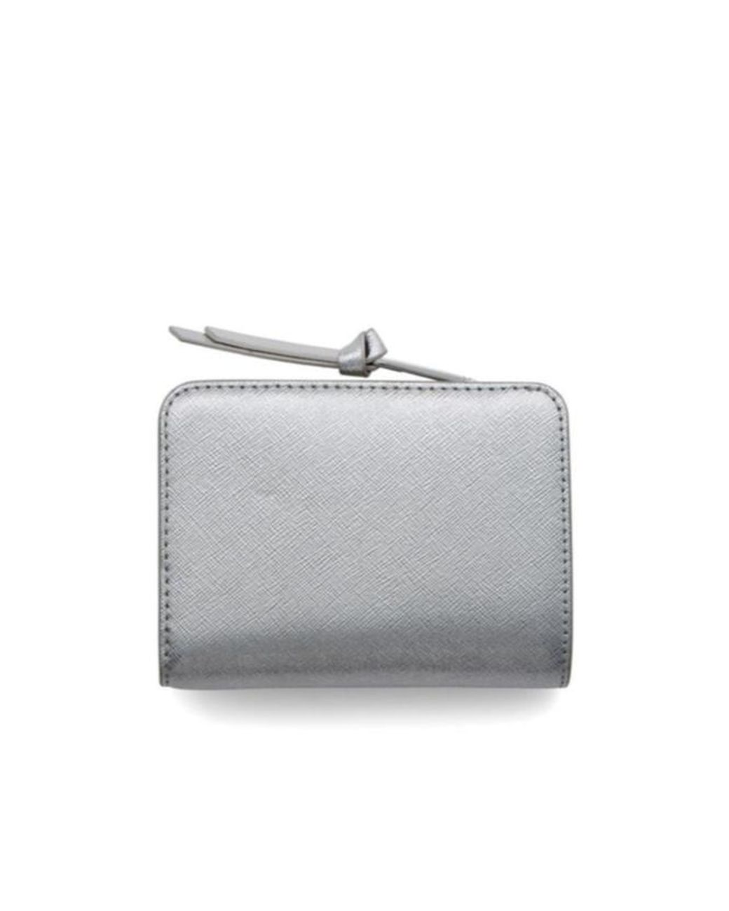 Marc Jacobs Gray The Snapshot Mini Compact Wallet