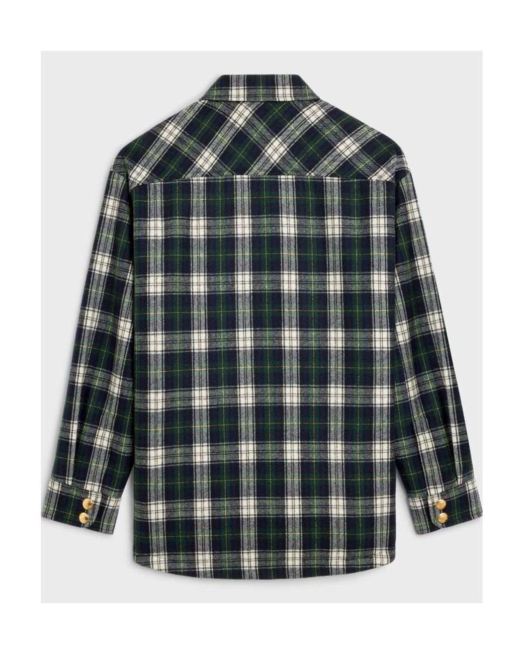 Céline Green Overshirt