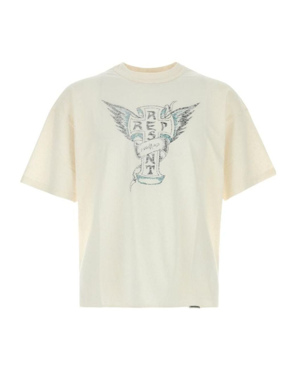 Represent White Westside Graphic T-Shirt for men
