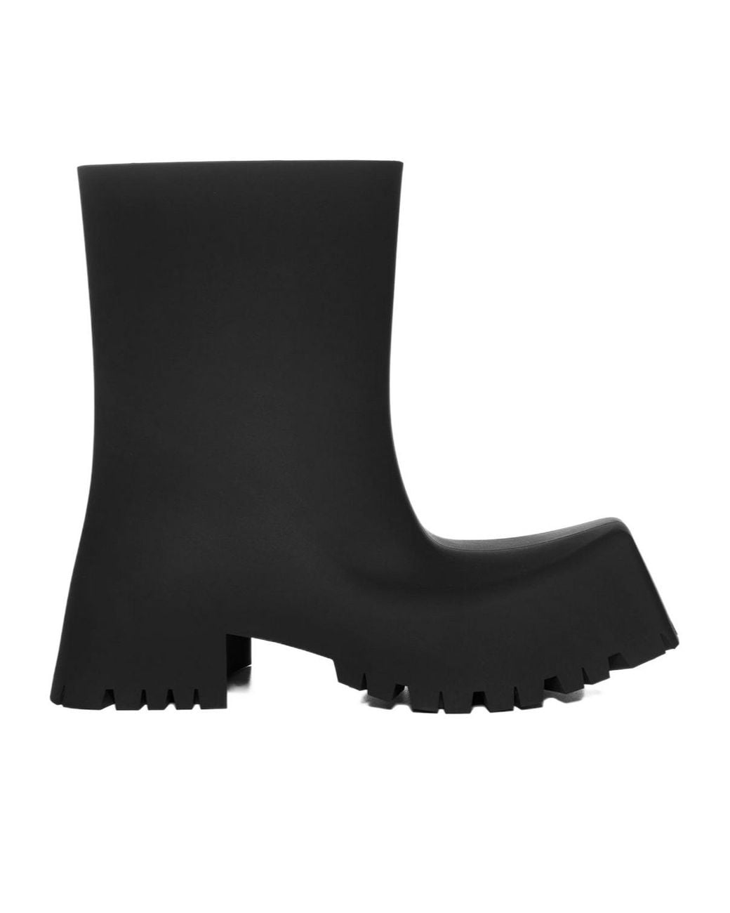 Balenciaga Black Trooper Ankle Boots for men