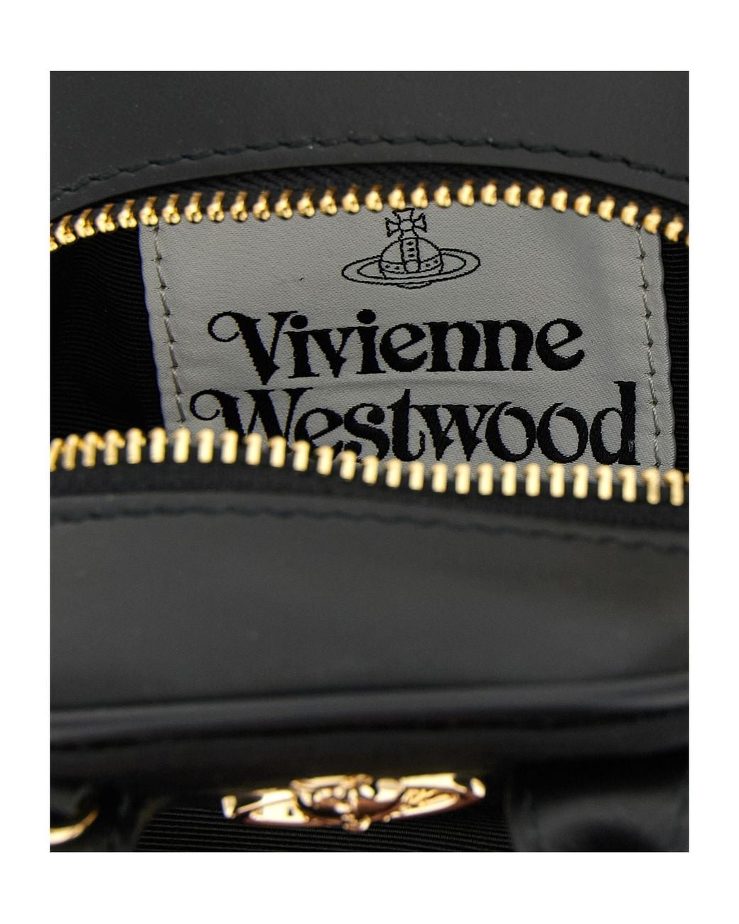 Vivienne Westwood Black Yasmine Mini Handbag