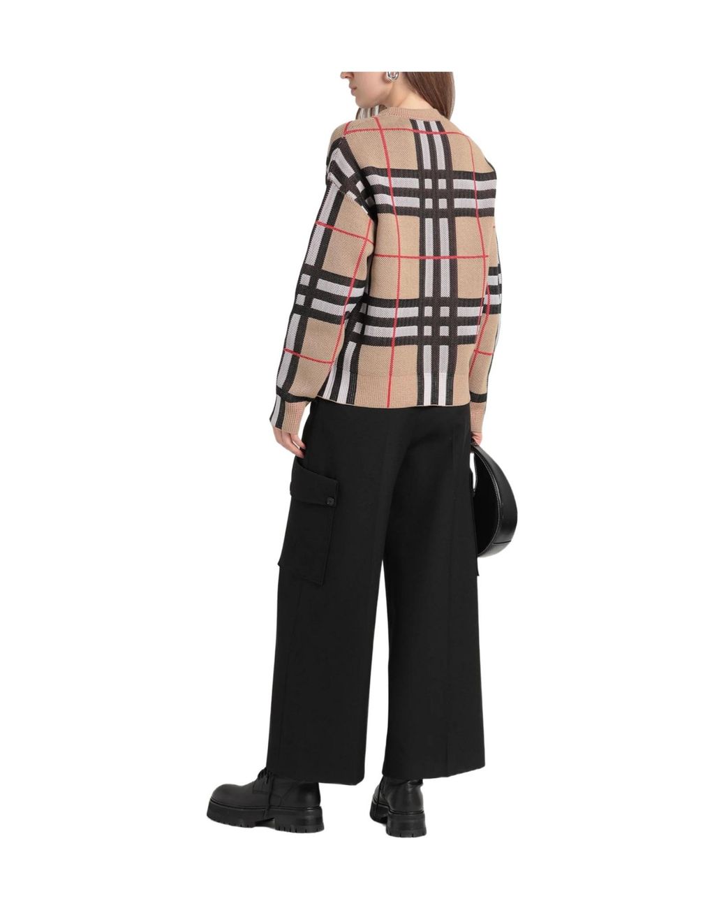 Burberry Natural Signature Print Jumpers