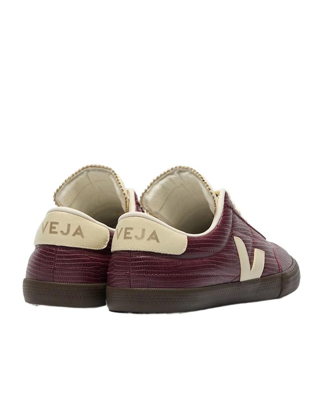 Veja Brown Panenka Lace-Up Sneakers