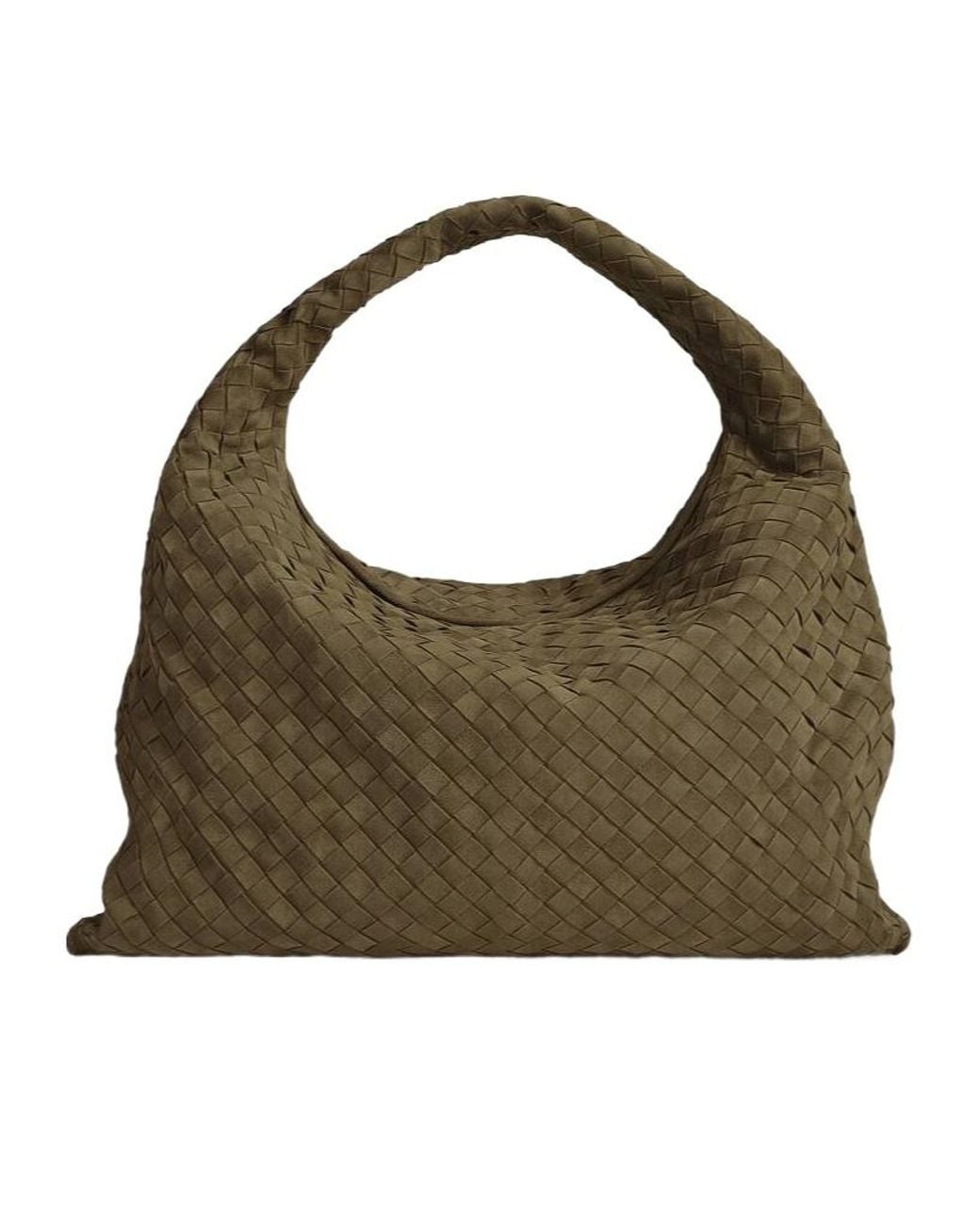 Bottega Veneta Green Hop Large Tote Bag