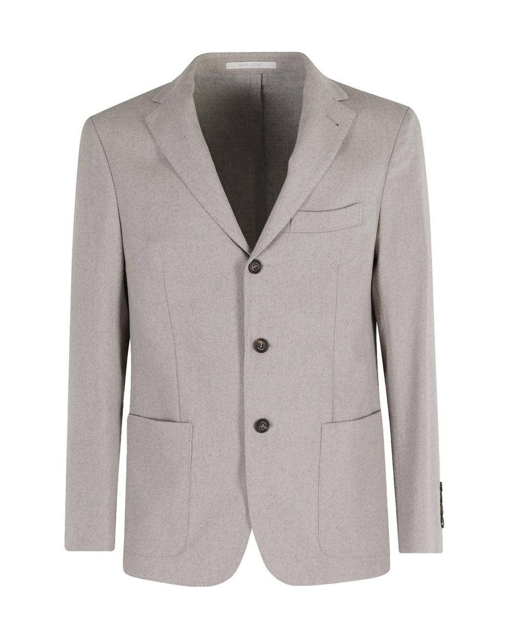 Eleventy Gray Single-Breasted Blazer for men