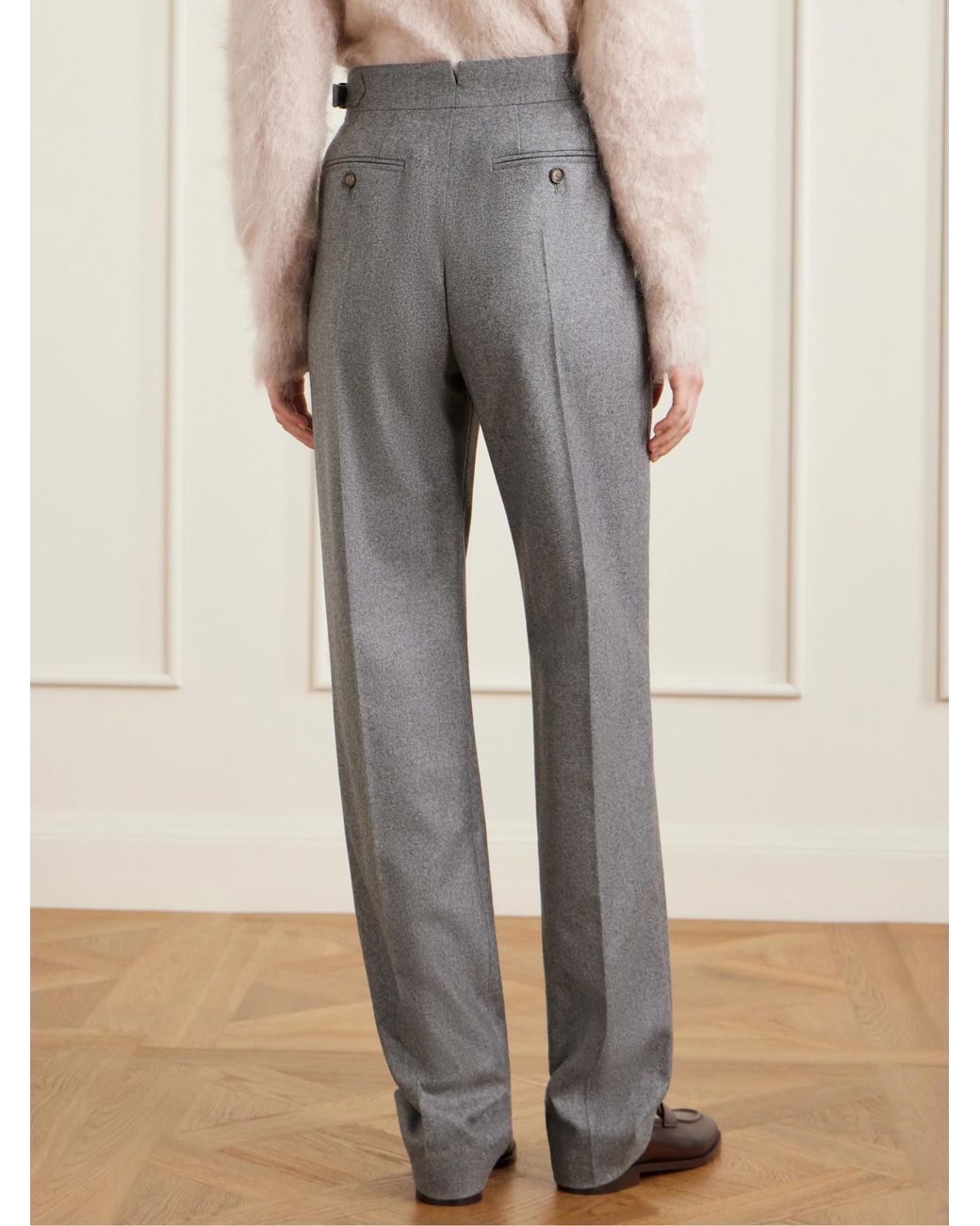 Loro Piana Gray Malik Casual Pants