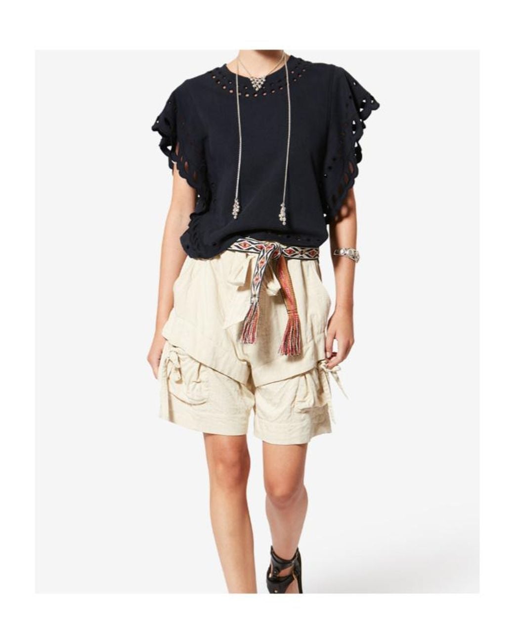 Isabel Marant Blue Isabel Marant Étoile Odyle Crewneck T-Shirt